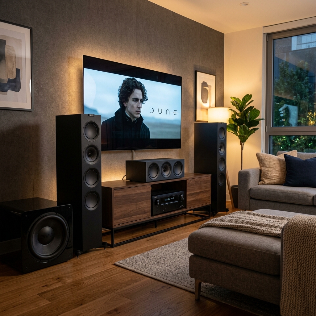 5.1 Channel Home Theater Surround Sound System