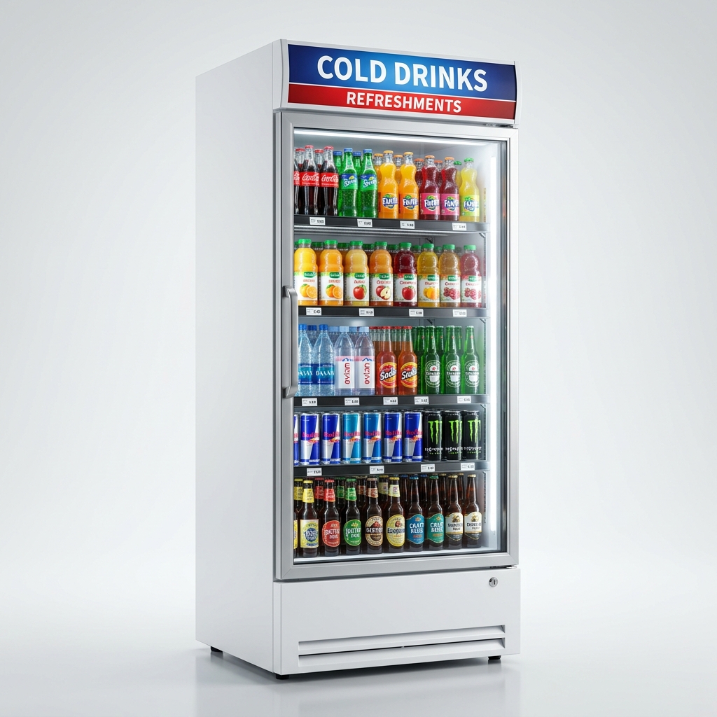 Commercial Visi Cooler (Glass Door)